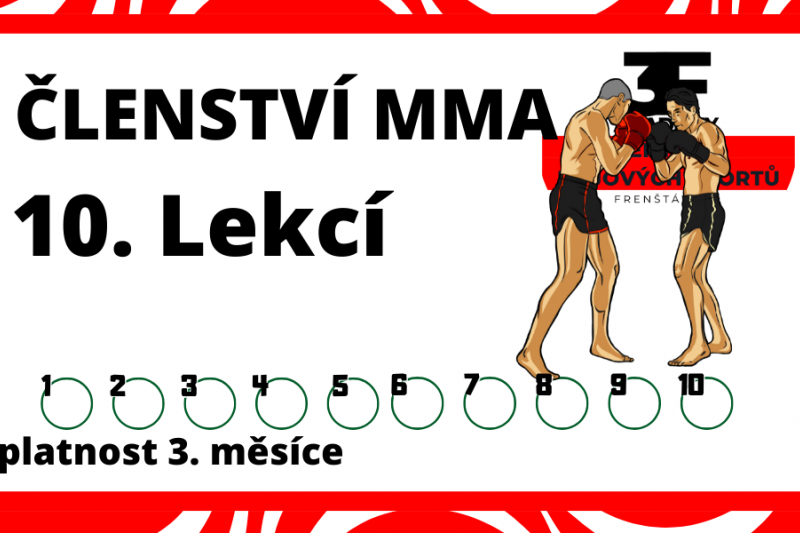 Členství Příspěvek na sportování (MMA)