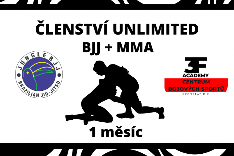 Členství UNLIMITED členství (BJJ+MMA)